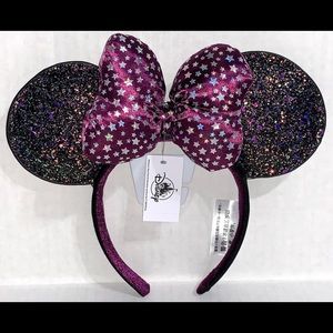 Purple Glitter Celestial Minnie Mouse Ears